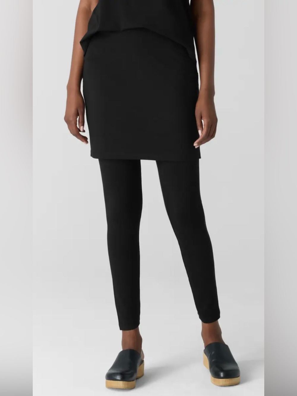 Eileen Women's Black Skirted Leggings Small